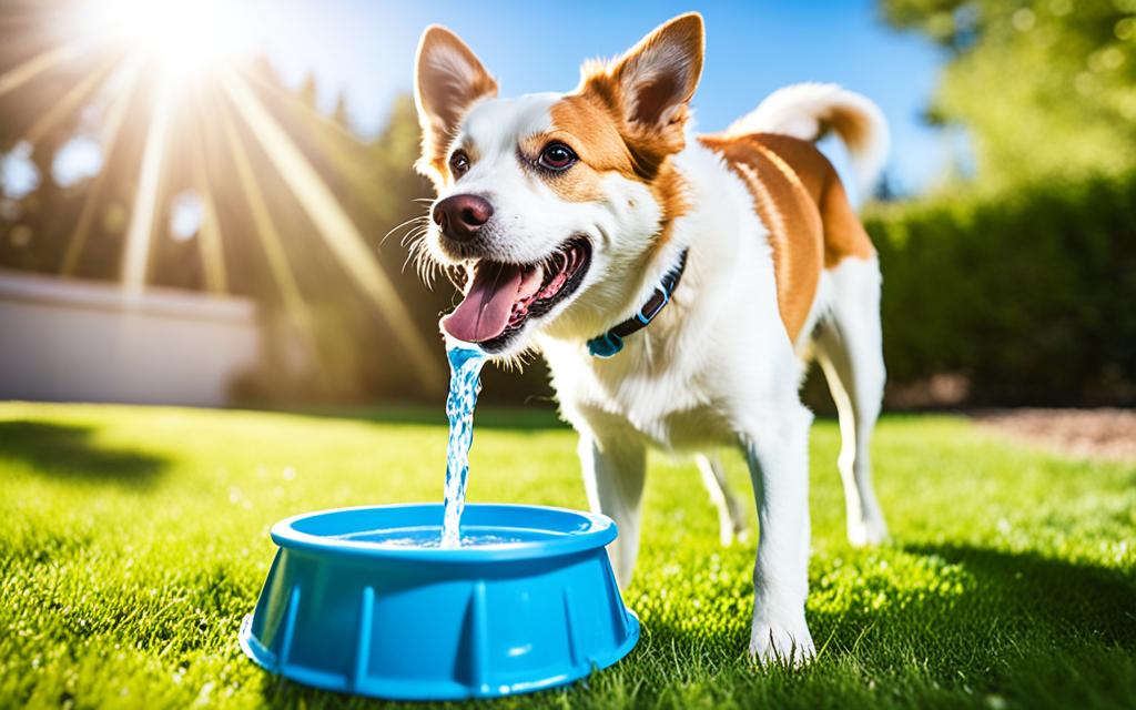 Importance of hydration in dog health