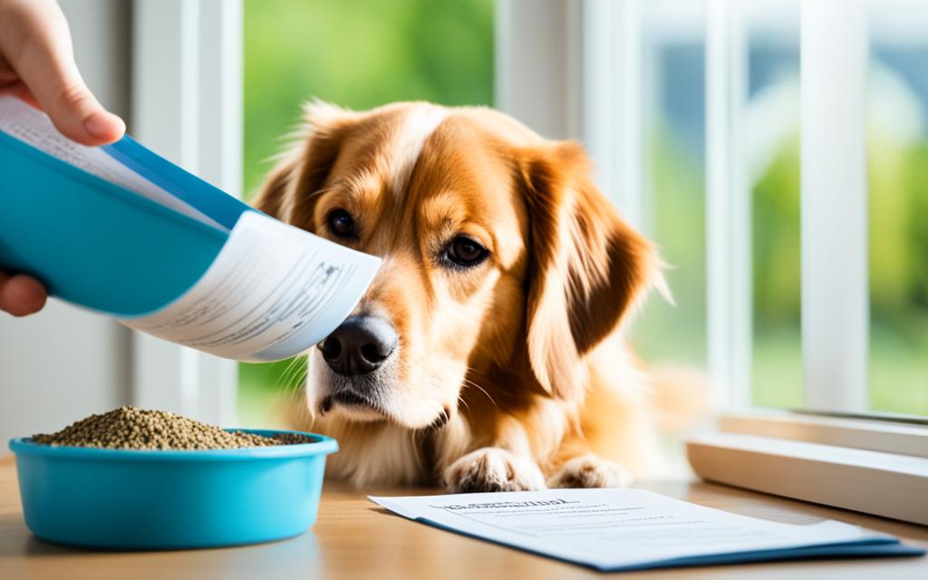 Managing dog allergies with diet and environment changes