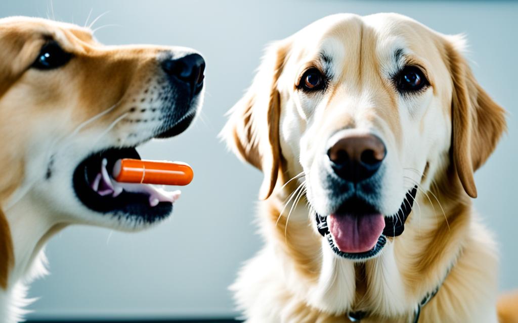 administering deworming medication