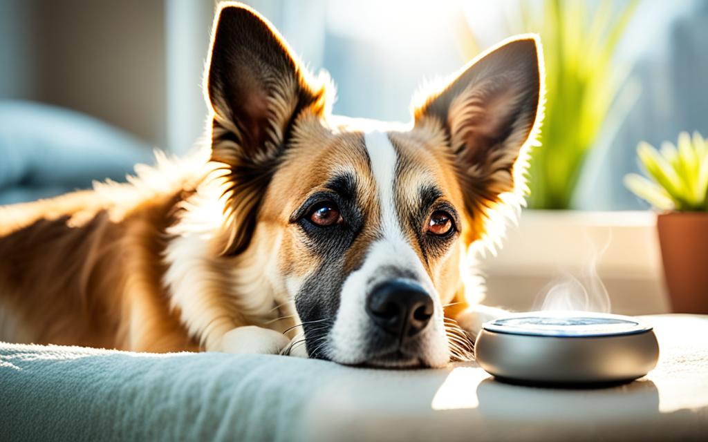 dog comfort during healing