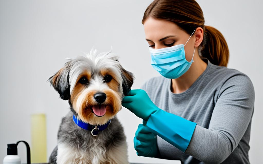 dog grooming allergies