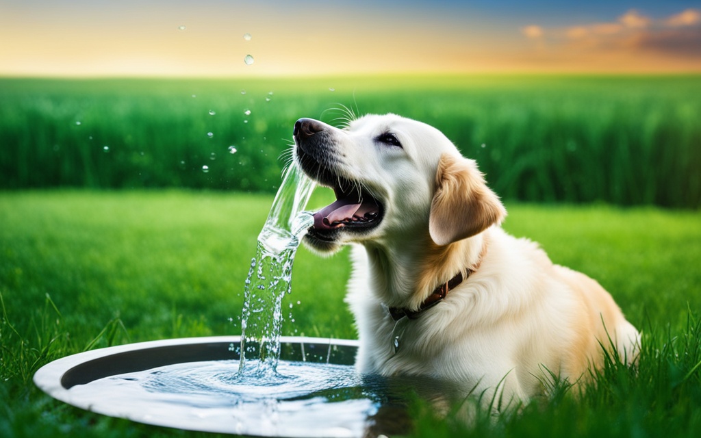 dog water intake