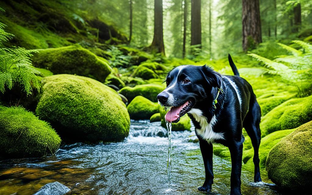 encouraging dog water intake